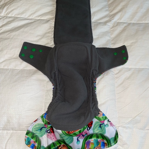 Squishy Tushie cocomelon AIO Cloth Diaper - Picture 2 of 4